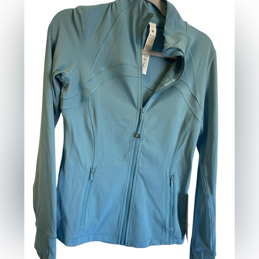 NWT Lululemon define jacket WASHED BLUE Size: 8 - Picture 4 of 5